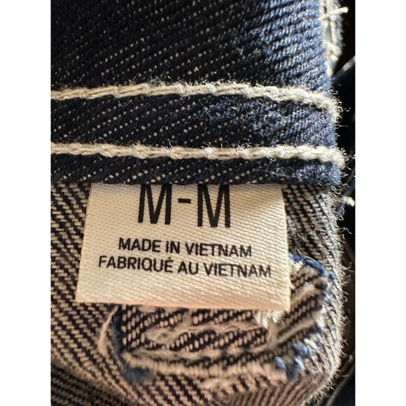 Urban Outfitters Preppy Y2K Denim Mini Skirt Size Medium - Picture 4 of 6